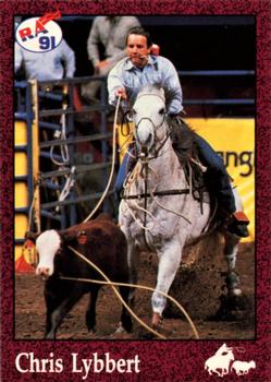 1991 Rodeo America Set B #60 Chris Lybbert Front